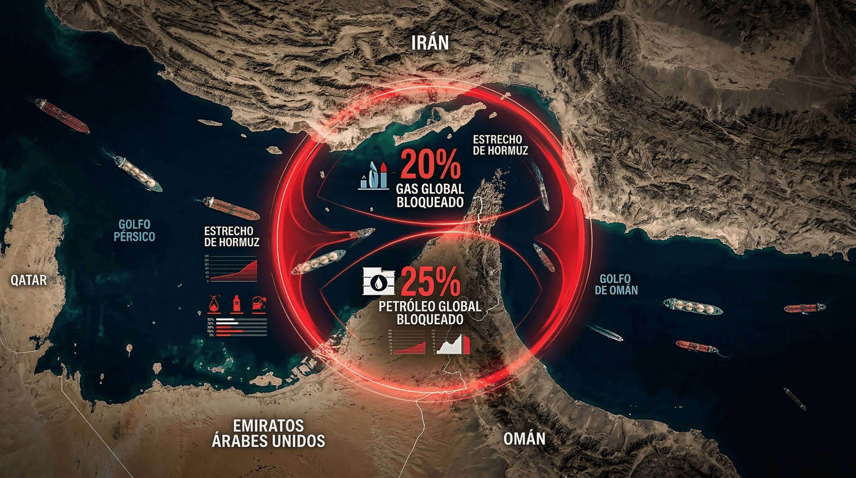EL DESPLOME ENGAÑOSO DEL PETRÓLEO: POR QUÉ LA CRISIS EN MEDIO ORIENTE AÚN AMENAZA TU BOLSILLO.